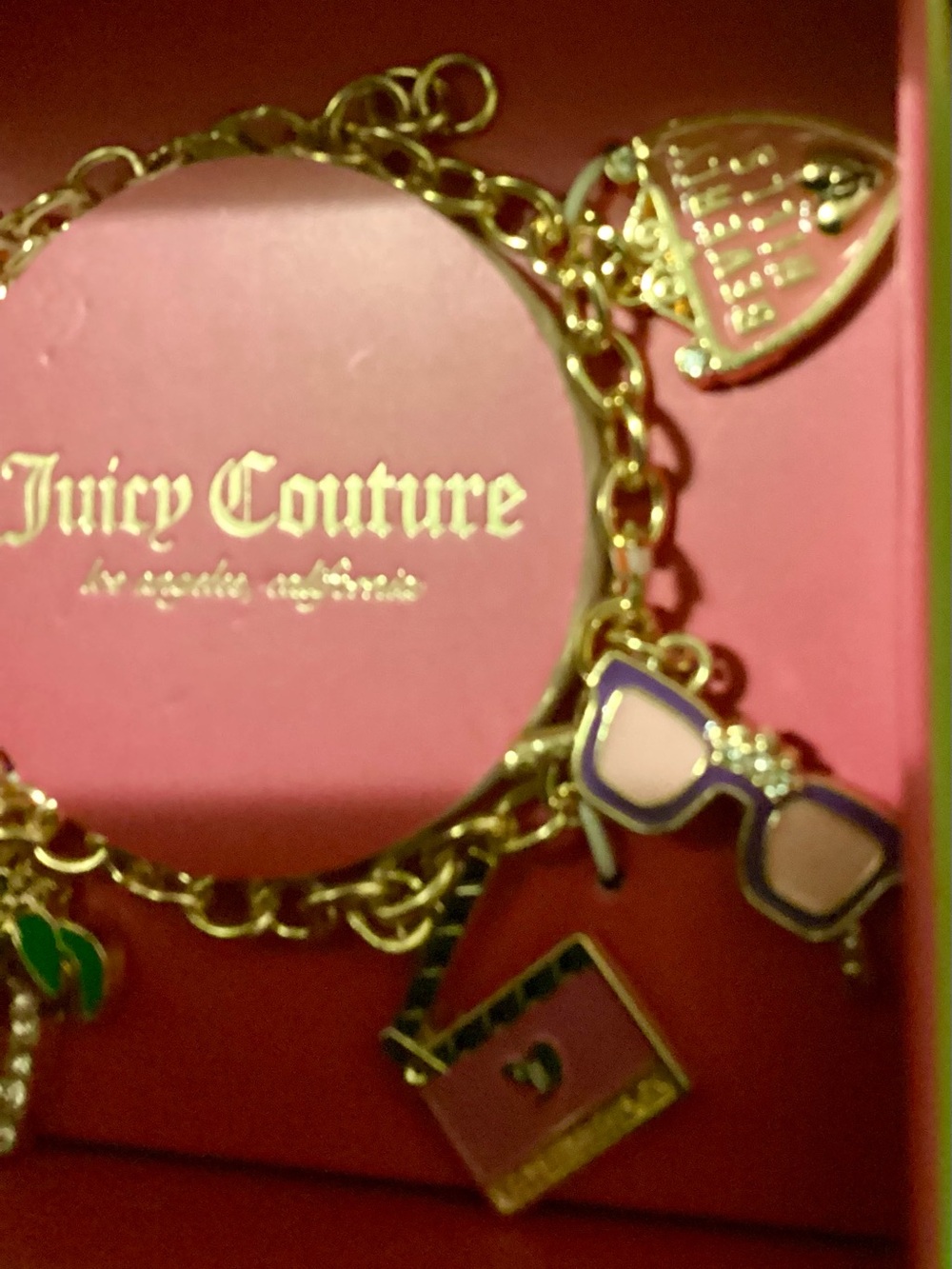 Juicy Couture Beverly Hills Hollywood Theme Charm Bracelet Only - Picture 7 of 10